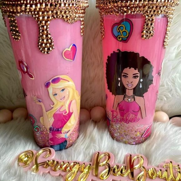 Other - Inspired Barbie Snowglobe tumbler